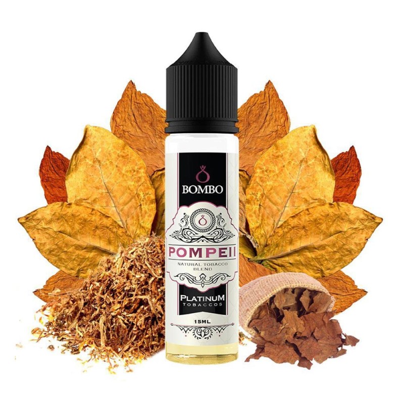 Bombo Platinum Tobaccos Pompeii 15ml/60ml Bombo ELiquids - Bombo Platinum Tobaccos Pompeii 15ml/60ml