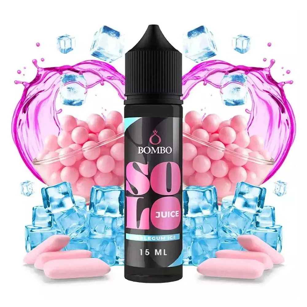 Bombo Solo Juice Bubblegum Ice 15ml/60ml