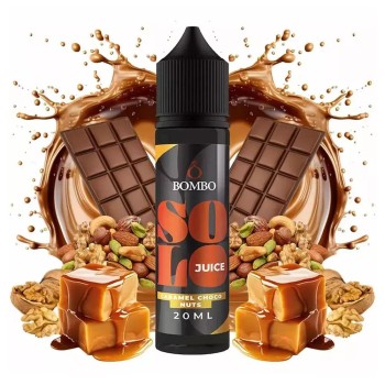 Bombo Solo Juice Caramel Choco Nuts 15ml/60ml Bombo Solo Juice Caramel Choco Nuts 15ml/60ml