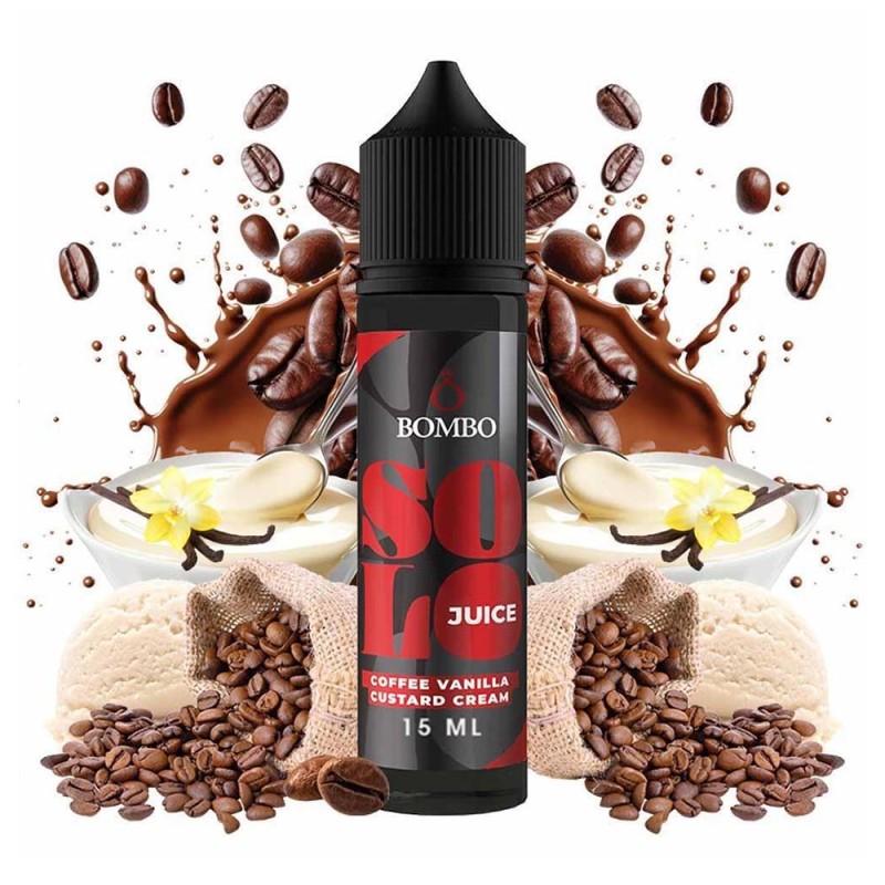 Bombo ELiquids - Bombo Solo Juice Coffee Vanilla Custard Cream 15ml/60ml
