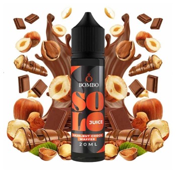 Bombo Solo Juice Hazelnut Choco Waffer 15ml/60ml Bombo Solo Juice Hazelnut Choco Waffer 15ml/60ml
