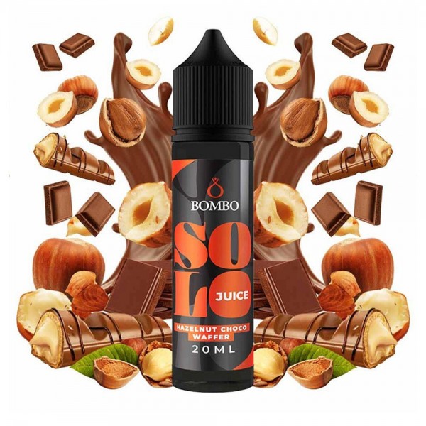 Bombo Solo Juice Hazelnut Choco Waffer 2...