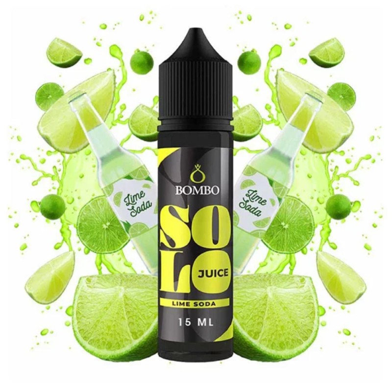 Bombo Solo Juice Lime Soda 15ml/60ml Bombo ELiquids - Bombo Solo Juice Lime Soda 15ml/60ml