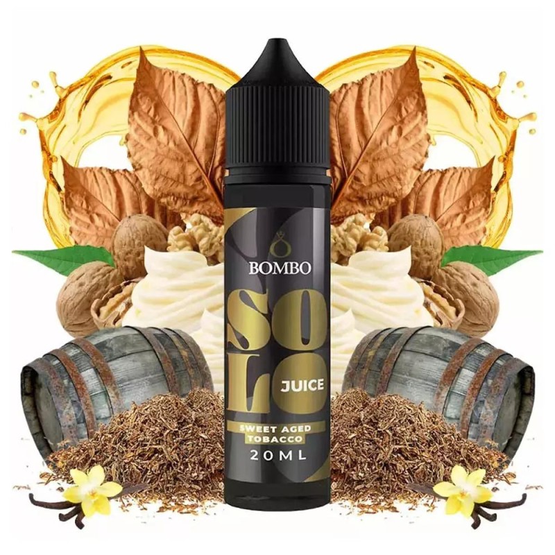 Bombo Solo Juice Sweet Aged Tobacco 20ml/60ml Bombo ELiquids - Bombo Solo Juice Sweet Aged Tobacco 20ml/60ml