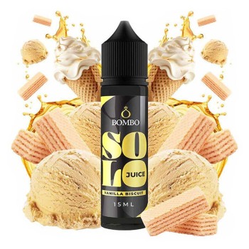 Bombo Solo Juice Vanilla Biscuit 15ml/60ml Bombo Solo Juice Vanilla Biscuit 15ml/60ml