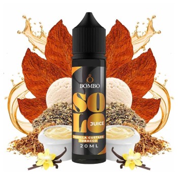 Bombo Solo Juice Vanilla Custard Tobacco 15ml/60ml Bombo Solo Juice Vanilla Custard Tobacco 15ml/60ml