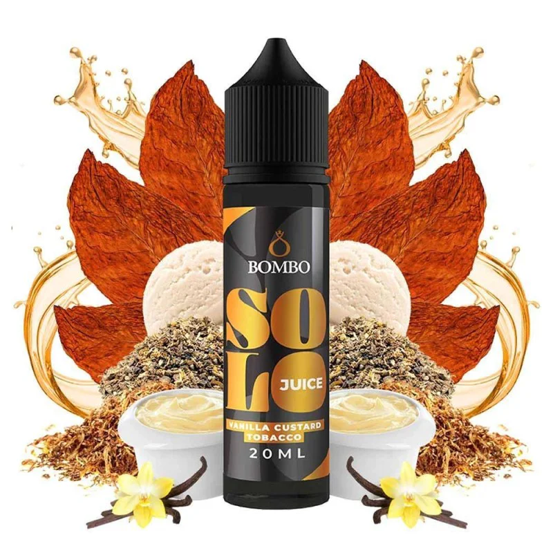 Bombo Solo Juice Vanilla Custard Tobacco 15ml/60ml - Bombo ELiquids Bombo Solo Juice Vanilla Custard Tobacco 15ml/60ml - Bombo ELiquids
