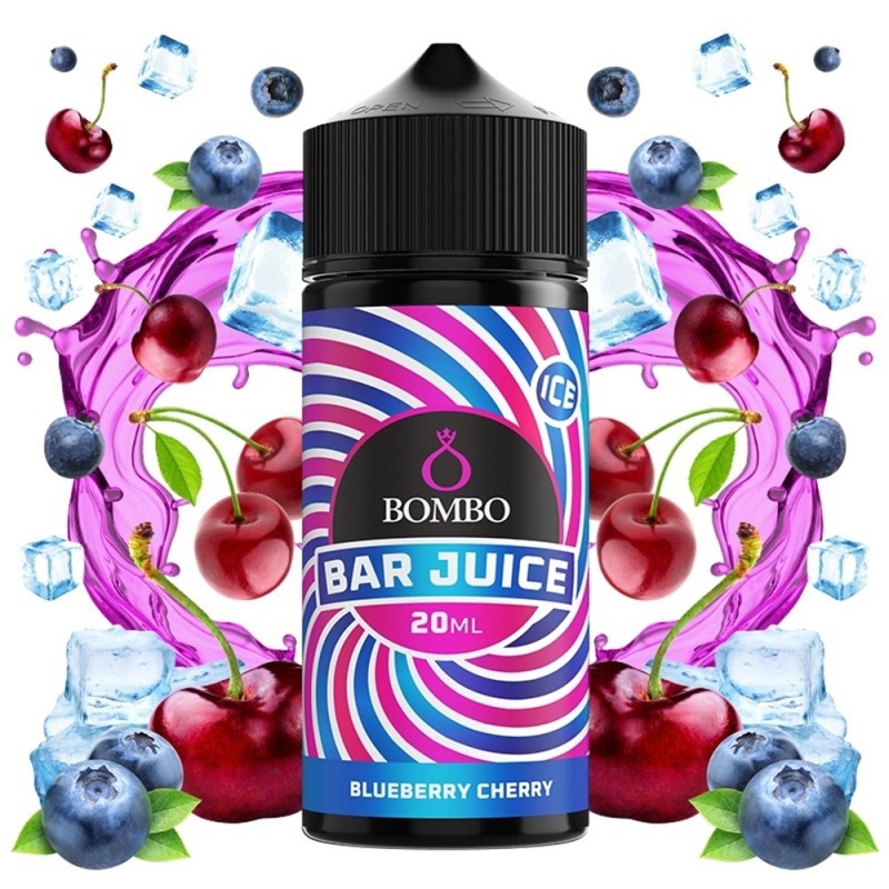 Bombo ELiquids - Bombo Bar Juice Blueberry Cherry 20ml/120ml