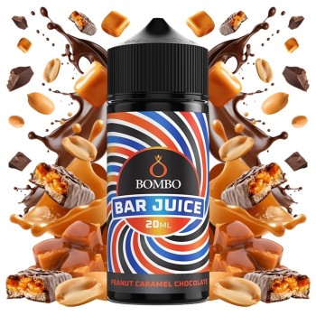 Bombo Bar Juice Peanut Caramel Chocolate 20ml/120ml