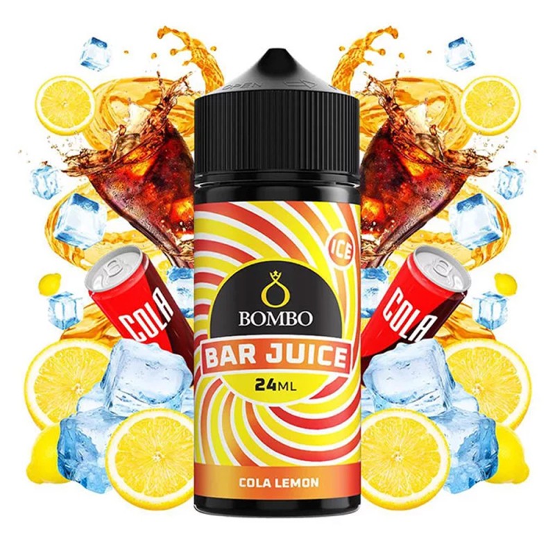 Bombo Bar Juice Cola Lemon 24ml/120ml Bombo ELiquids - Bombo Bar Juice Cola Lemon 24ml/120ml