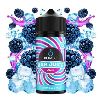 Bombo Bar Juice Ultra Blue Razz 24ml/120ml 