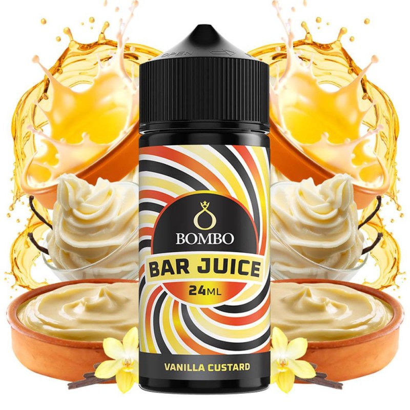 Bombo - Bombo Bar Juice Vanilla Custard 20ml/120ml Bombo ELiquids - Bombo Bar Juice Vanilla Custard 20ml/120ml
