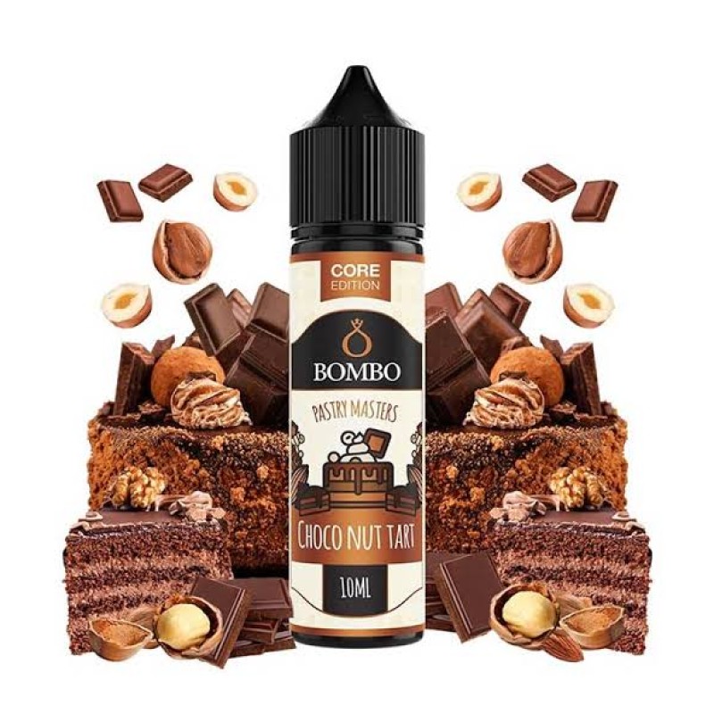 Bombo ELiquids - Bombo Pastry Masters Choco Nut Tart 10ml/60ml