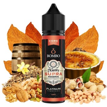 Bombo Platinum Tobaccos Nutty Supra Reserve Core Edition 10ml/60ml 