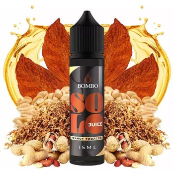 Bombo Solo Juice Peanut Tobacco 15ml/60ml Bombo Solo Juice Peanut Tobacco 15ml/60ml
