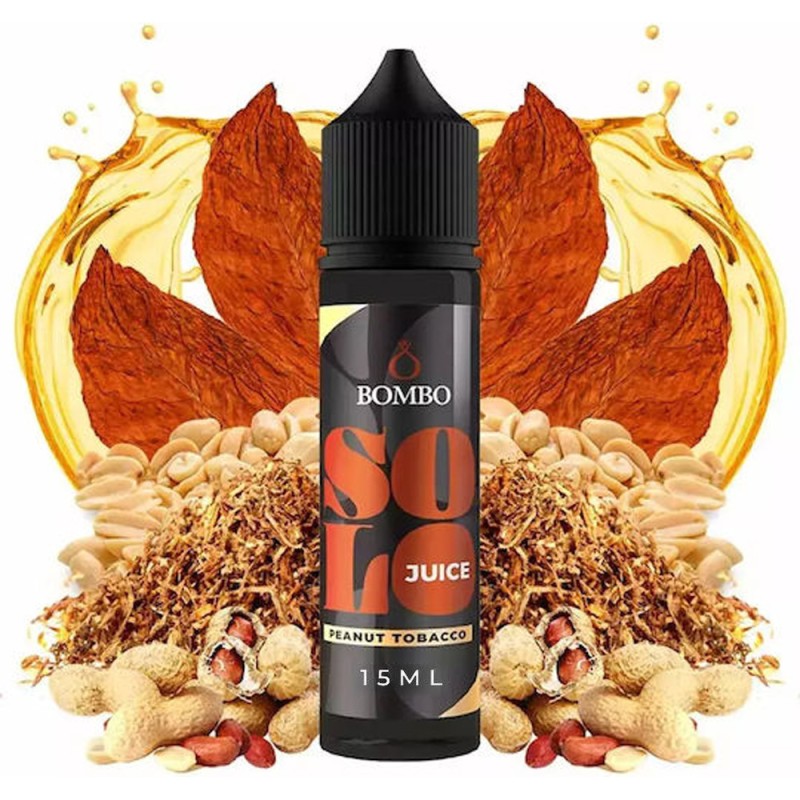 Bombo Solo Juice Peanut Tobacco 20ml/60ml Bombo ELiquids - Bombo Solo Juice Peanut Tobacco 20ml/60ml