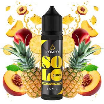 Bombo Solo Juice Pineapple Peach 15ml/60ml Bombo Solo Juice Pineapple Peach 15ml/60ml