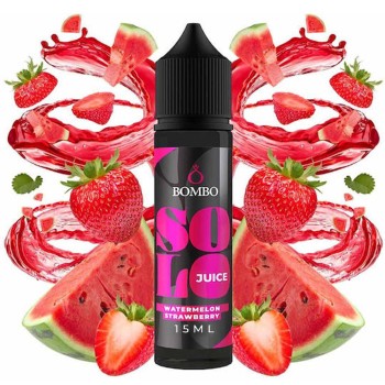 Bombo Solo Juice Watermelon Strawberry 15ml/60ml Bombo Solo Juice Watermelon Strawberry 15ml/60ml