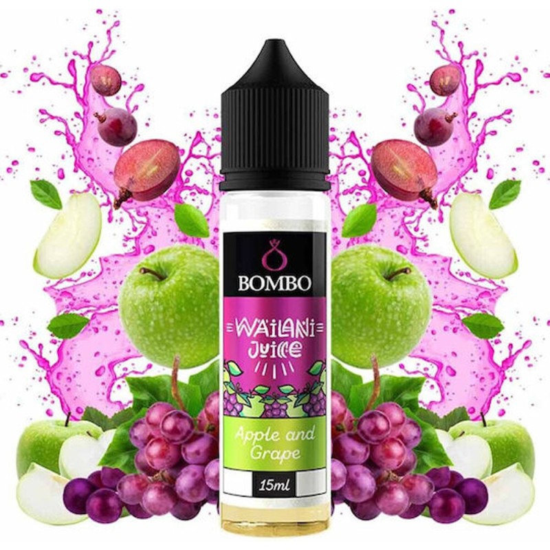 Bombo Wailani Juice Apple and Grape 15ml/60ml Bombo ELiquids - Bombo Wailani Juice Apple and Grape 15ml/60ml