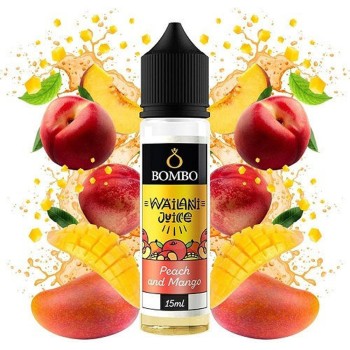 Bombo Wailani Juice Peach and Mango 15ml/60ml Bombo Wailani Juice Peach and Mango 15ml/60ml