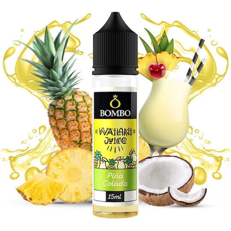 Bombo Wailani Juice Pina Colada 15ml/60ml Bombo ELiquids - Bombo Wailani Juice Pina Colada 15ml/60ml