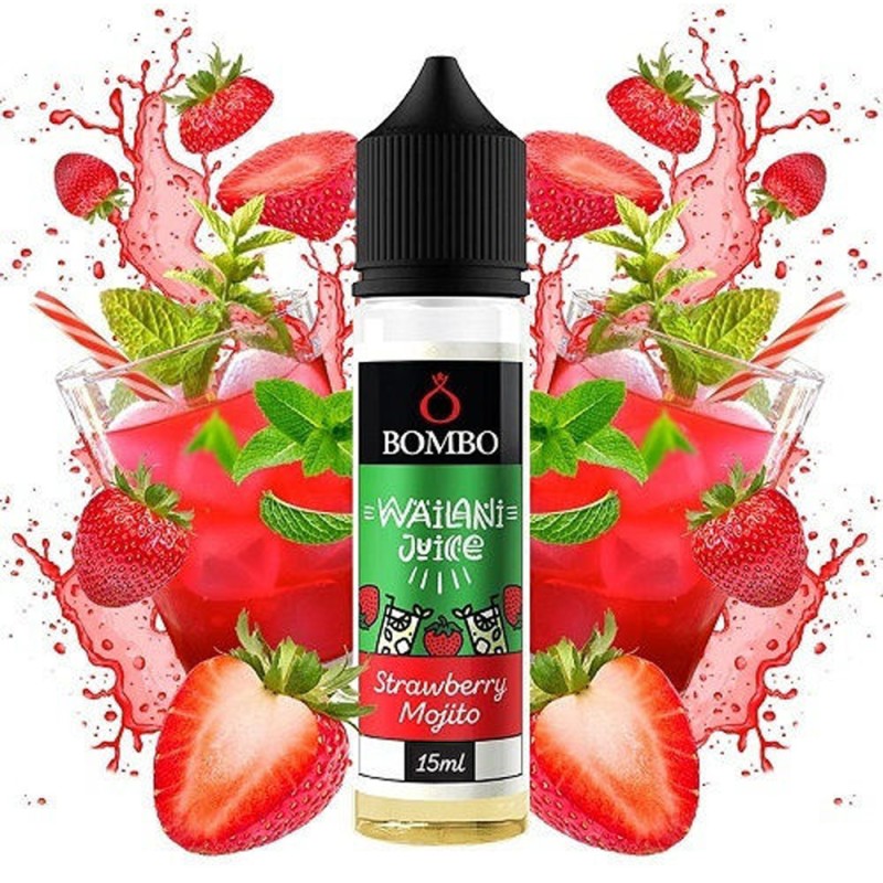 Bombo Wailani Juice Strawberry Mojito 15ml/60ml Bombo ELiquids - Bombo Wailani Juice Strawberry Mojito 15ml/60ml
