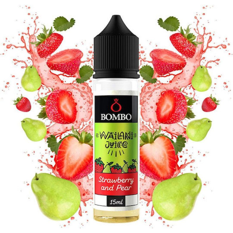 Bombo ELiquids - Bombo Wailani Juice Strawberry Pear 15ml/60ml