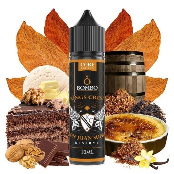 Bombo Kings Crest Don Juan Supra Reserve Core Edition 10ml/60ml Bombo Kings Crest Don Juan Supra Reserve Core Edition 10ml/60ml