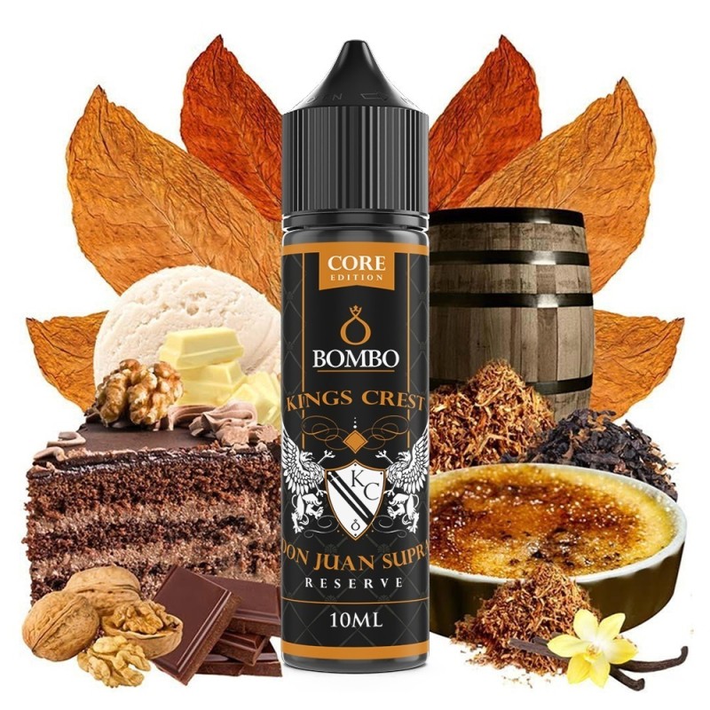 Bombo ELiquids - Bombo Kings Crest Don Juan Supra Reserve Core Edition 10ml/60ml