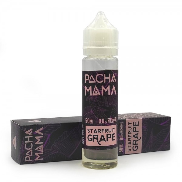 Charlies Chalk Dust - Pachamama Subohm Starfruit Grape 50ml/60ml Shortfill
