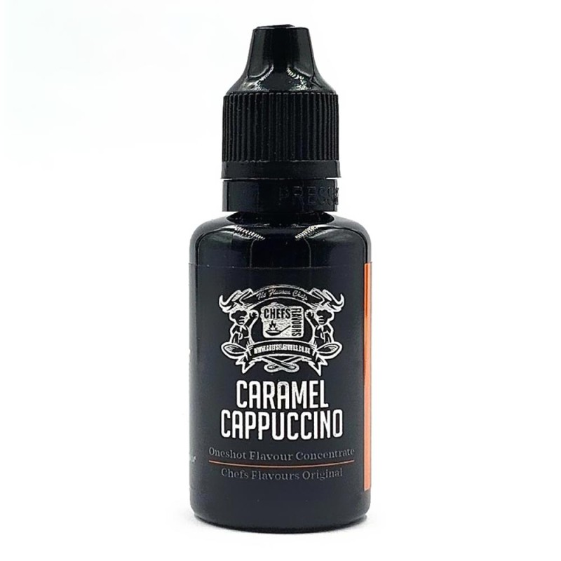 Chefs Flavours Caramel Cappuccino Flavor 30ml Γεύσεις Chefs - Chefs Flavours Caramel Cappuccino Flavor 30ml