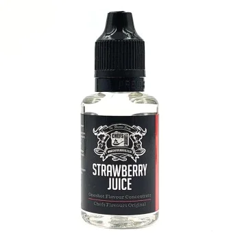 Chefs Flavours Strawberry Juice Flavor 30ml