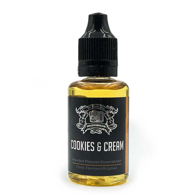 Chefs Flavours Aroma Cookies & Cream 30ml Γεύσεις Chefs - Chefs Flavours Aroma Cookies & Cream 30ml