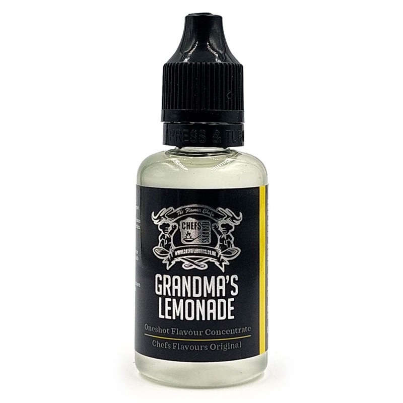Chefs Flavours Grandmas Lemonade Flavor 30ml Γεύσεις Chefs - Chefs Flavours Grandmas Lemonade Flavor 30ml