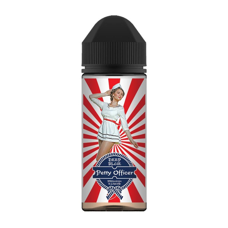 Petty Officer Deep Blue SNV 30ml/120ml Deep Blue Shake & Vape - Petty Officer Deep Blue SNV 30ml/120ml