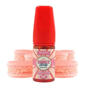 Dinner Lady Desserts - Strawberry Macaroon Flavor 30ml