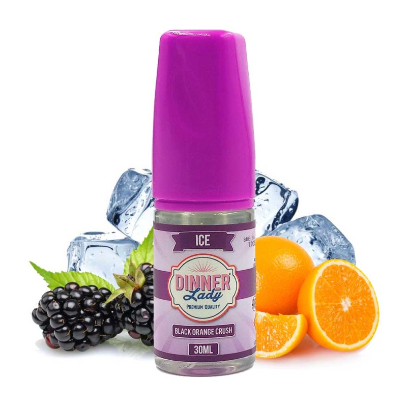 Dinner Lady Ice - Black Orange Crush Flavor 30ml Γεύσεις Dinner Lady - Dinner Lady Ice - Black Orange Crush Flavor 30ml