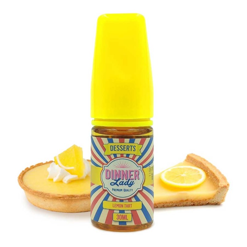Dinner Lady - Lemon Tart Flavor 30ml Γεύσεις Dinner Lady - Dinner Lady - Lemon Tart Flavor 30ml