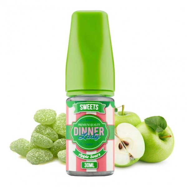 Dinner Lady Flavors - Dinner Lady Sweets - Apple Sours Flavor 30ml