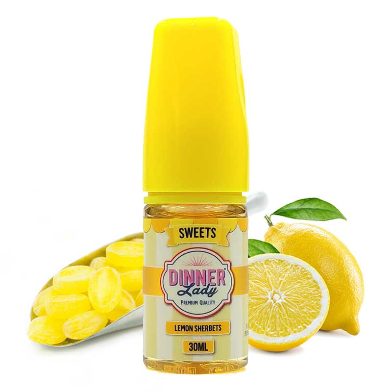 Dinner Lady Sweets - Lemon Sherbets Flavor 30ml Γεύσεις Dinner Lady - Dinner Lady Sweets - Lemon Sherbets Flavor 30ml