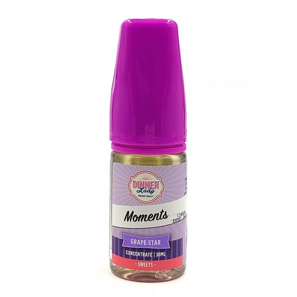 Dinner Lady Flavors - Dinner Lady Moments Grape Star Flavor 30ml