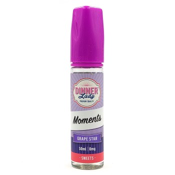 Dinner Lady Moments Grape Star 50ml/60ml Shortfill Dinner Lady Moments Grape Star 50ml/60ml Shortfill