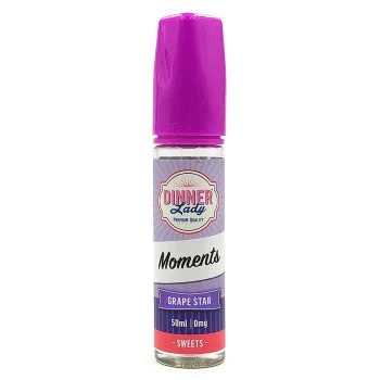 Dinner Lady Moments Grape Star 50ml/60ml Shortfill