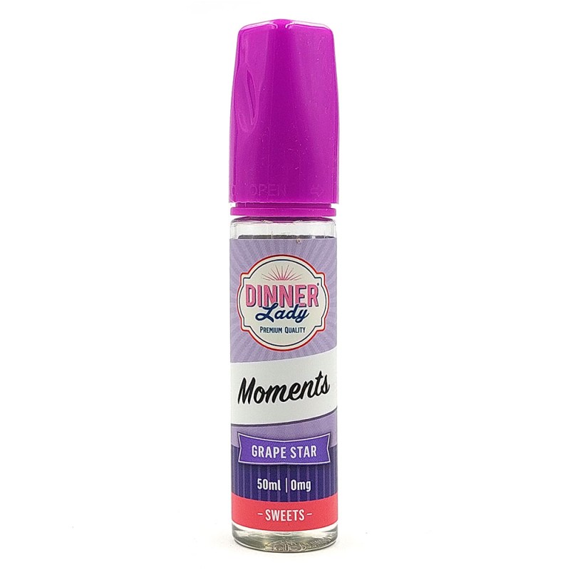 Dinner Lady - Dinner Lady Moments Grape Star 50ml/60ml Shortfill
