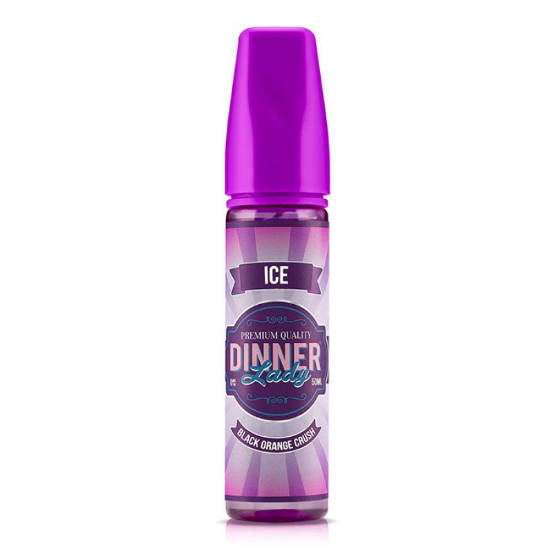 Dinner Lady Ice Black Orange Crush 50ml/60ml Shortfill Dinner Lady - Dinner Lady Ice Black Orange Crush 50ml/60ml Shortfill