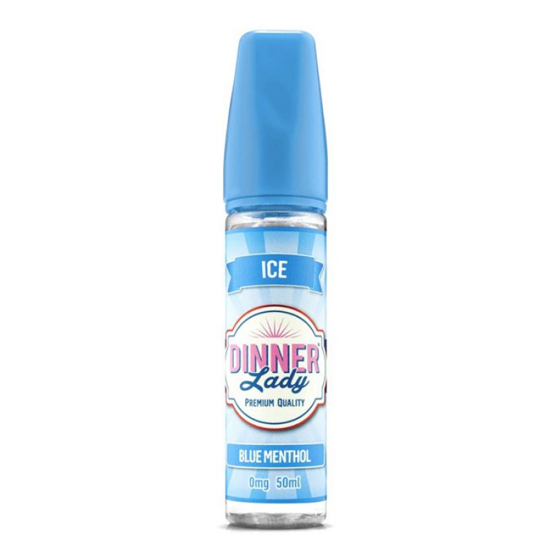 Dinner Lady Ice Blue Menthol 50ml/60ml Shortfill Dinner Lady - Dinner Lady Ice Blue Menthol 50ml/60ml Shortfill