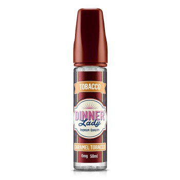 Dinner Lady Tobacco Caramel Tobacco 50ml/60ml Shortfill Dinner Lady Tobacco Caramel Tobacco 50ml/60ml Shortfill
