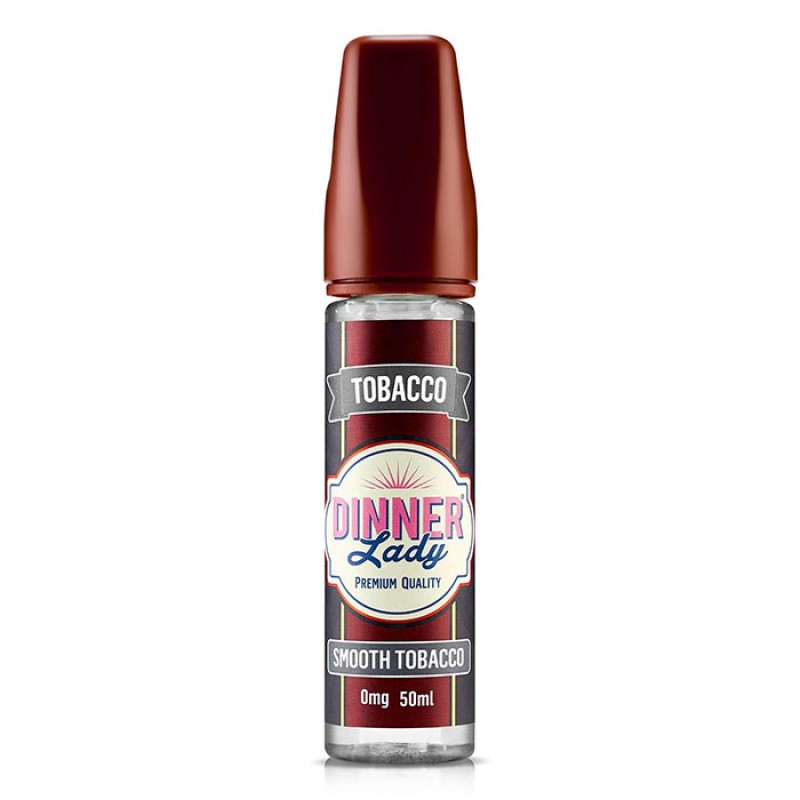 Dinner Lady Tobacco Smooth Tobacco 50ml/60ml Shortfill Dinner Lady - Dinner Lady Tobacco Smooth Tobacco 50ml/60ml Shortfill