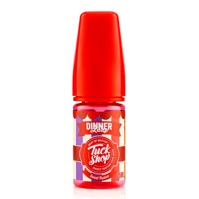 Dinner Lady Τuck Shop Sweet Fusion 25ml/30ml Shortfill Dinner Lady - Dinner Lady Τuck Shop Sweet Fusion 25ml/30ml Shortfill