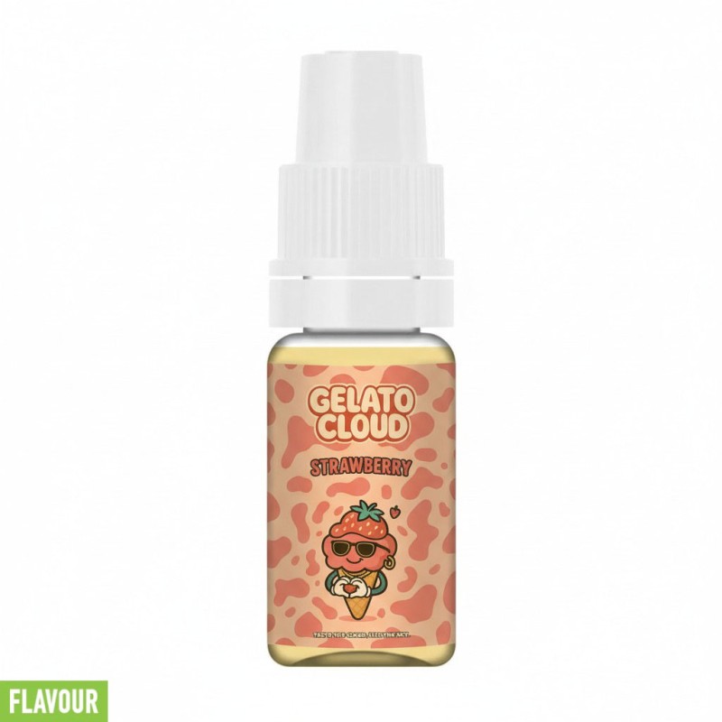 eCig Flavors - Flavour Strawberry Gelato Cloud 10ml